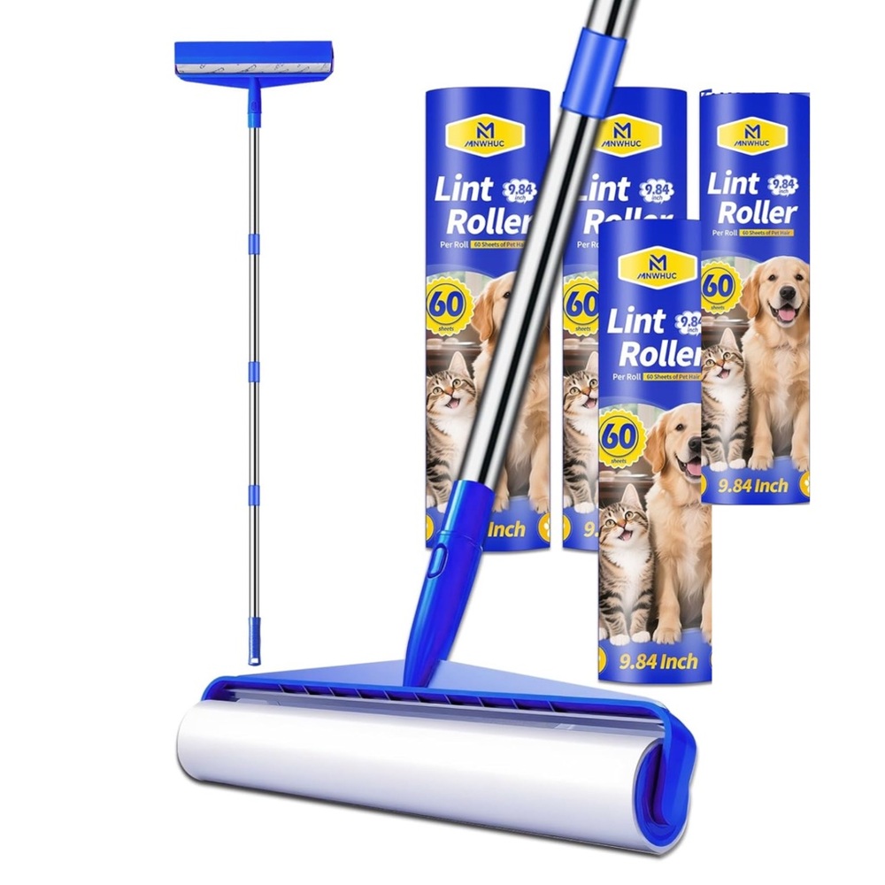 Blue Lint Roller Set